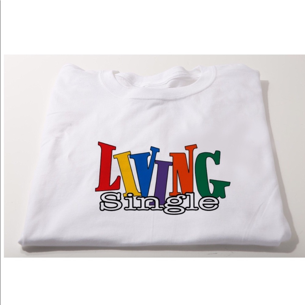 90s Living single T-shirt‎